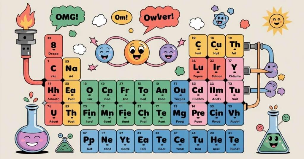 185 Smart and Funny Periodic Table Puns - Punfect