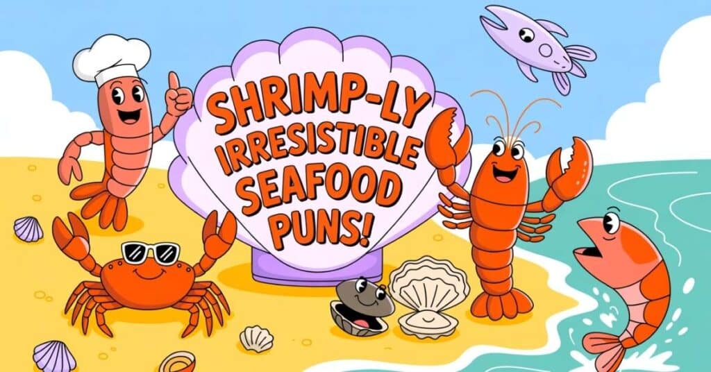 99+ Seafood Puns That Are Shrimp-ly Irresistible for Laughs - Punfect
