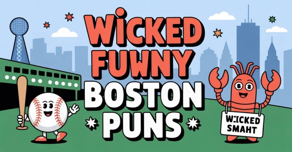 160 Boston Puns | Funny, Cute & Clever Captions Guide - Punfect