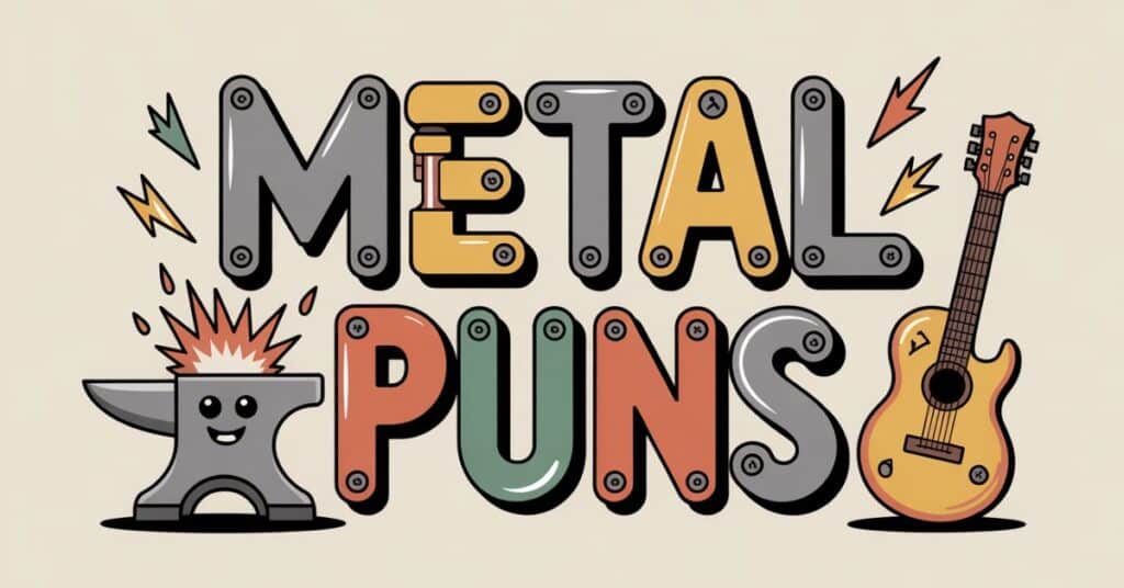 90 Metal Puns That Prove Wordplay Can Be as Strong as Steel - Punfect