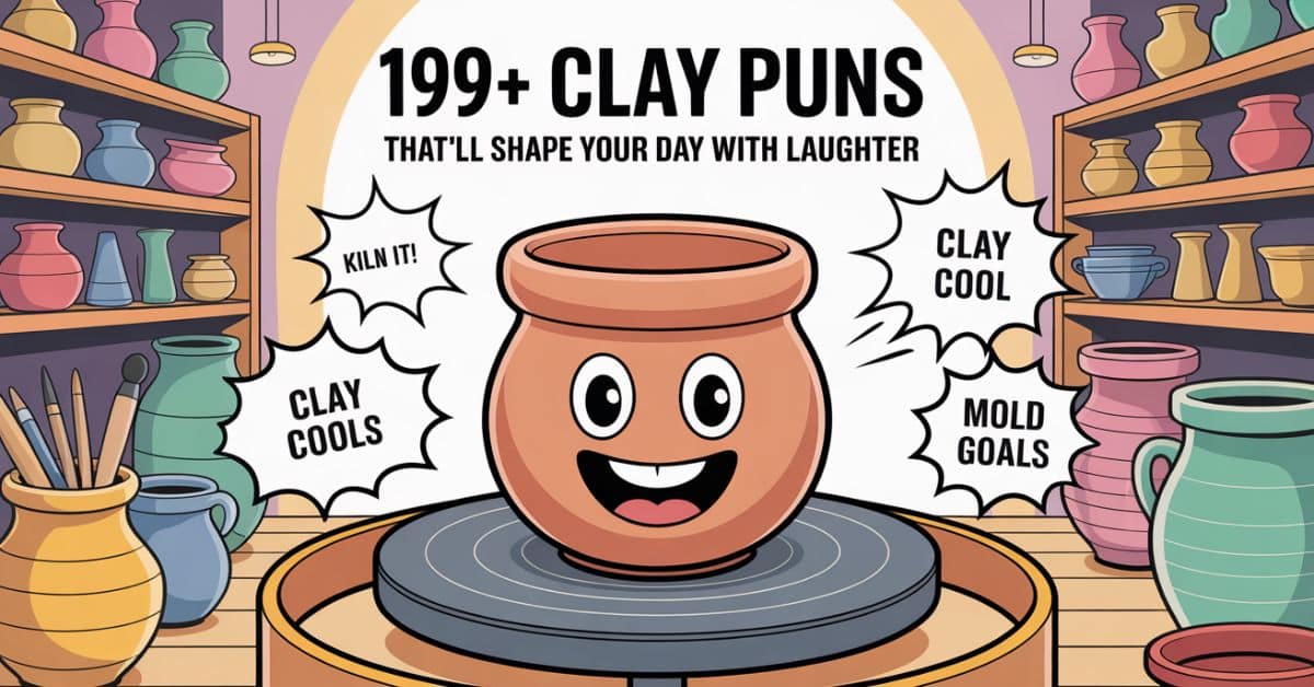 199+ Clay Puns That’ll Shape Your Day With Laughter - Punfect