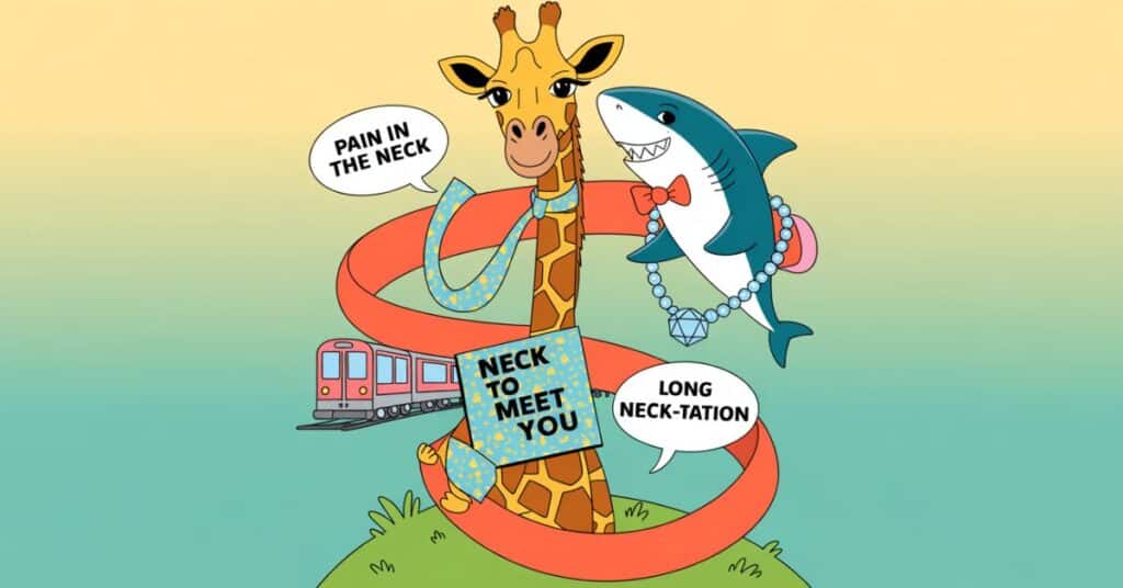 119 Neck Puns That Will Crack You Up Anytime - Punfect