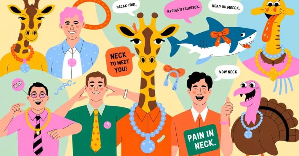 119 Neck Puns That Will Crack You Up Anytime - Punfect