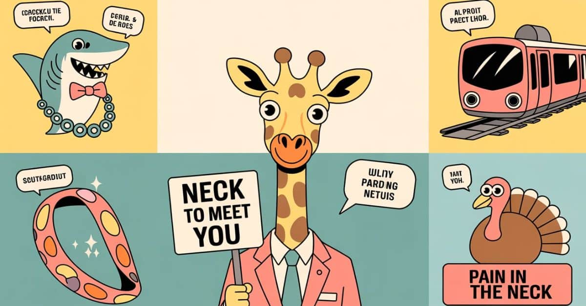 119 Neck Puns That Will Crack You Up Anytime - Punfect