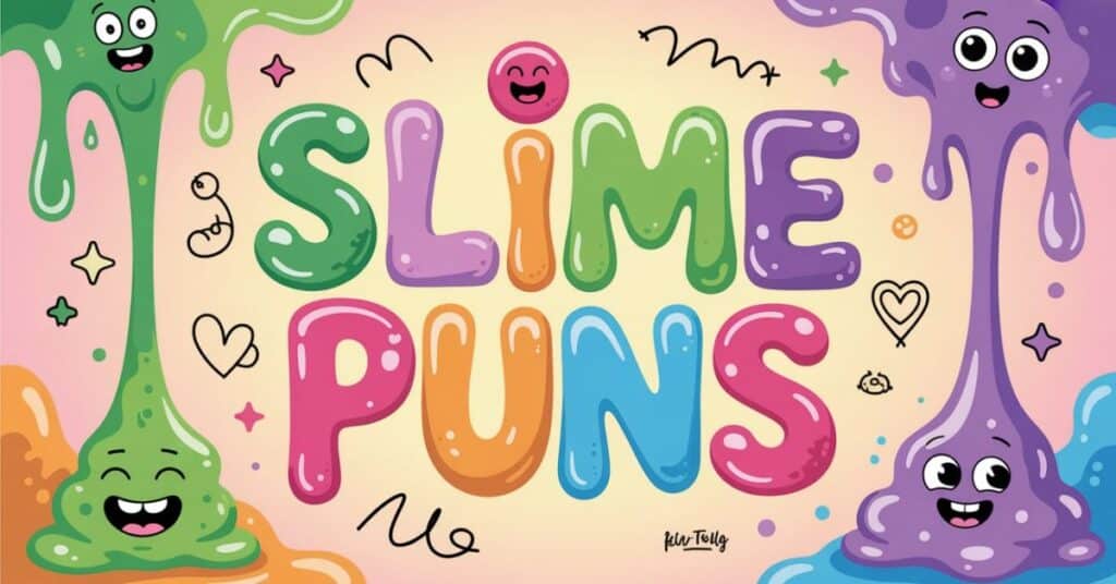 134 Slime Puns That Will Ooze Laughter Through Your Day - Punfect