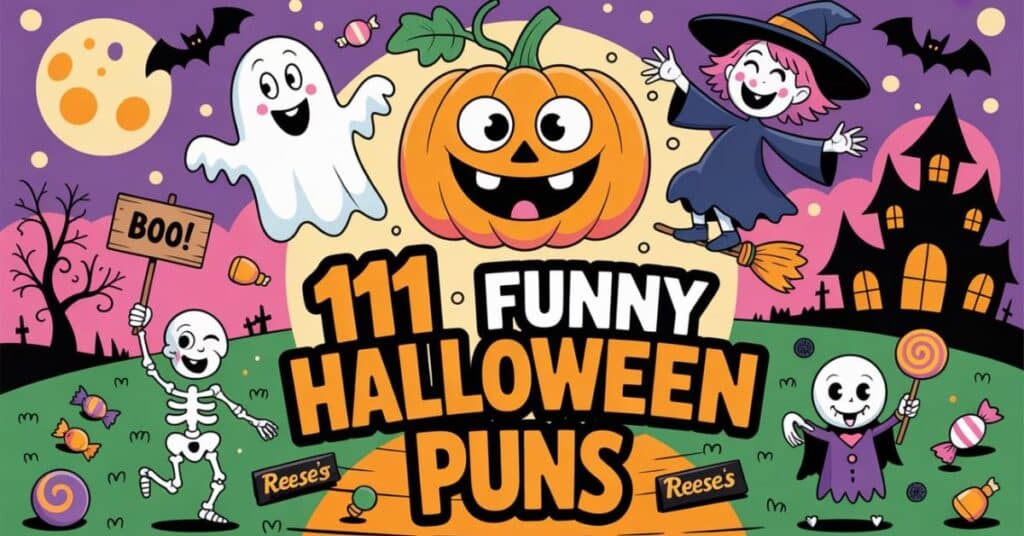 111 Funny Halloween Puns To Make You Shriek With Laughter - Punfect