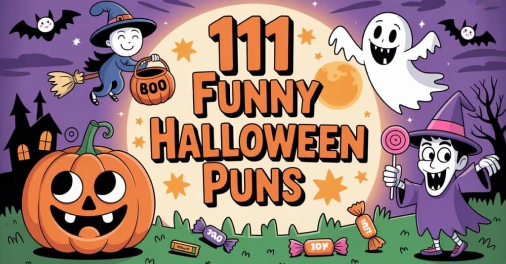 111 Funny Halloween Puns To Make You Shriek With Laughter - Punfect