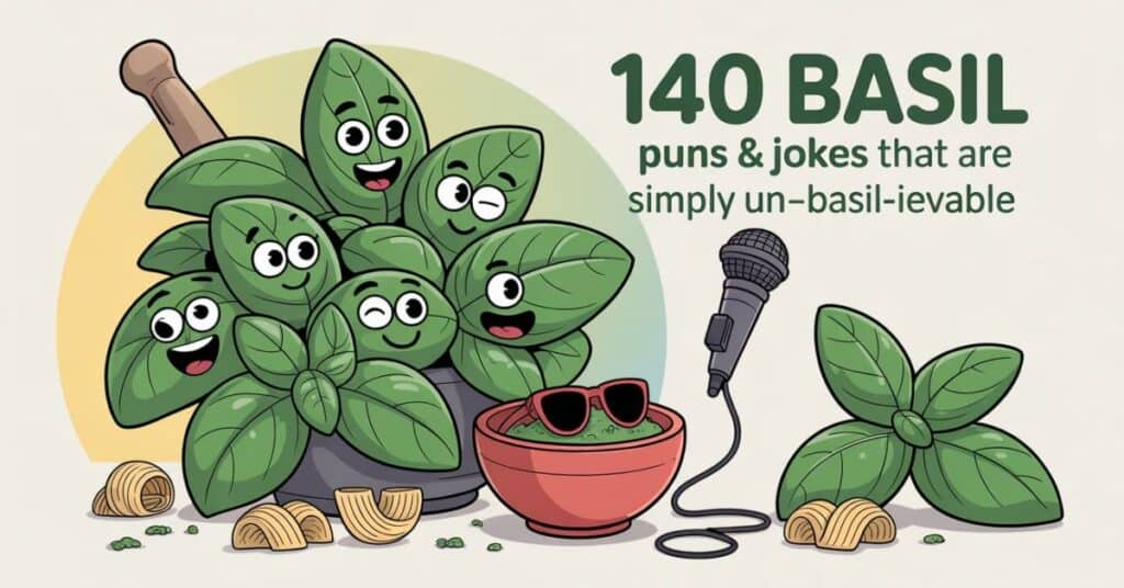140 Basil Puns & Jokes That Are Simply Un-basil-ievable - Punfect