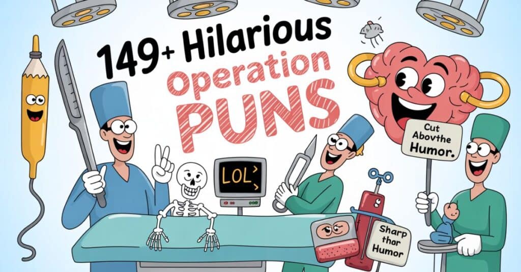 149+ Hilarious Operation Puns That Will Have You Laughing Out Loud - Punfect