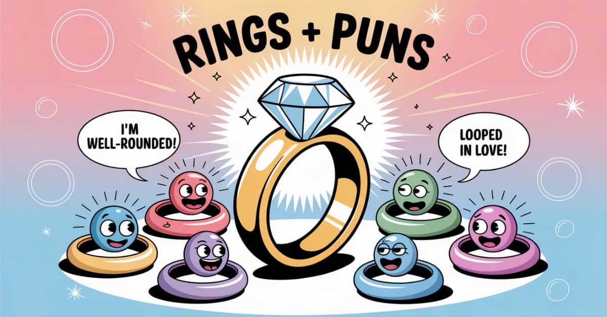 130+ Funny Ring Puns & Jokes One Liner - Punfect