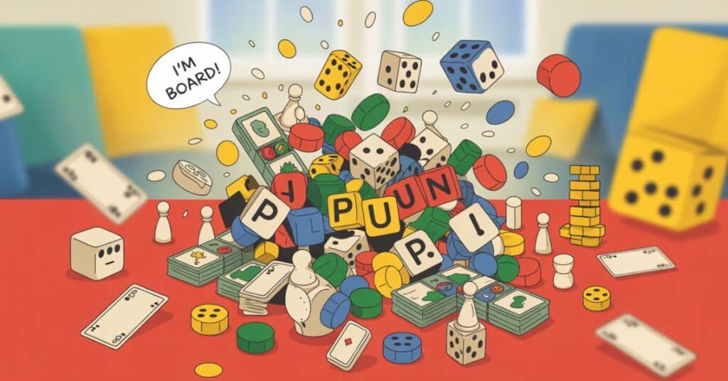 121 Wittiest Board Game Puns Sure To Roll You Over - Punfect