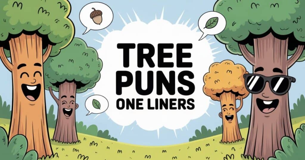101 Tree Puns One Liners That Will Leaf You Laughing - Punfect