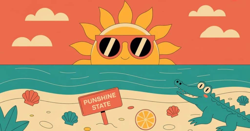 121 Best Florida Puns & Florida Jokes for Instagram Captions - Punfect