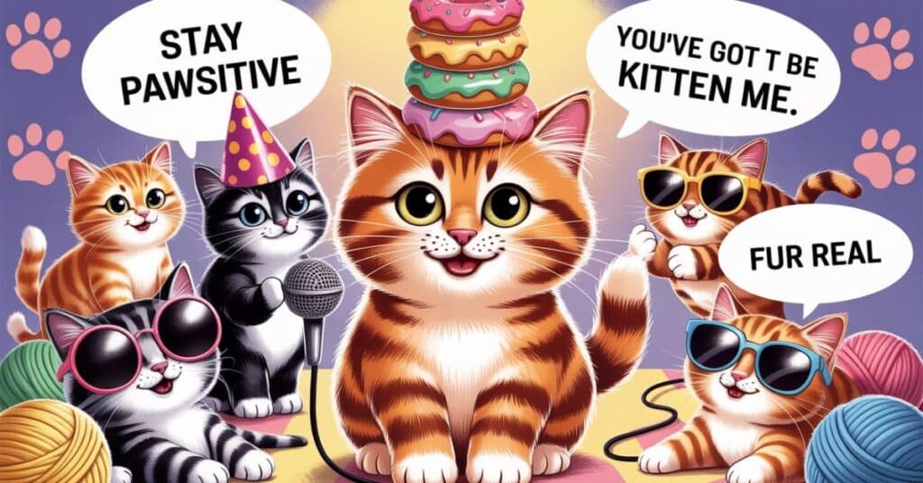 130 Cat Words Puns - Punfect