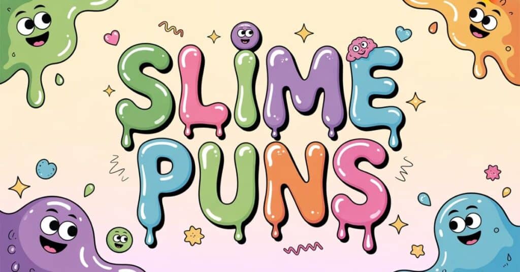 134 Slime Puns That Will Ooze Laughter Through Your Day - Punfect