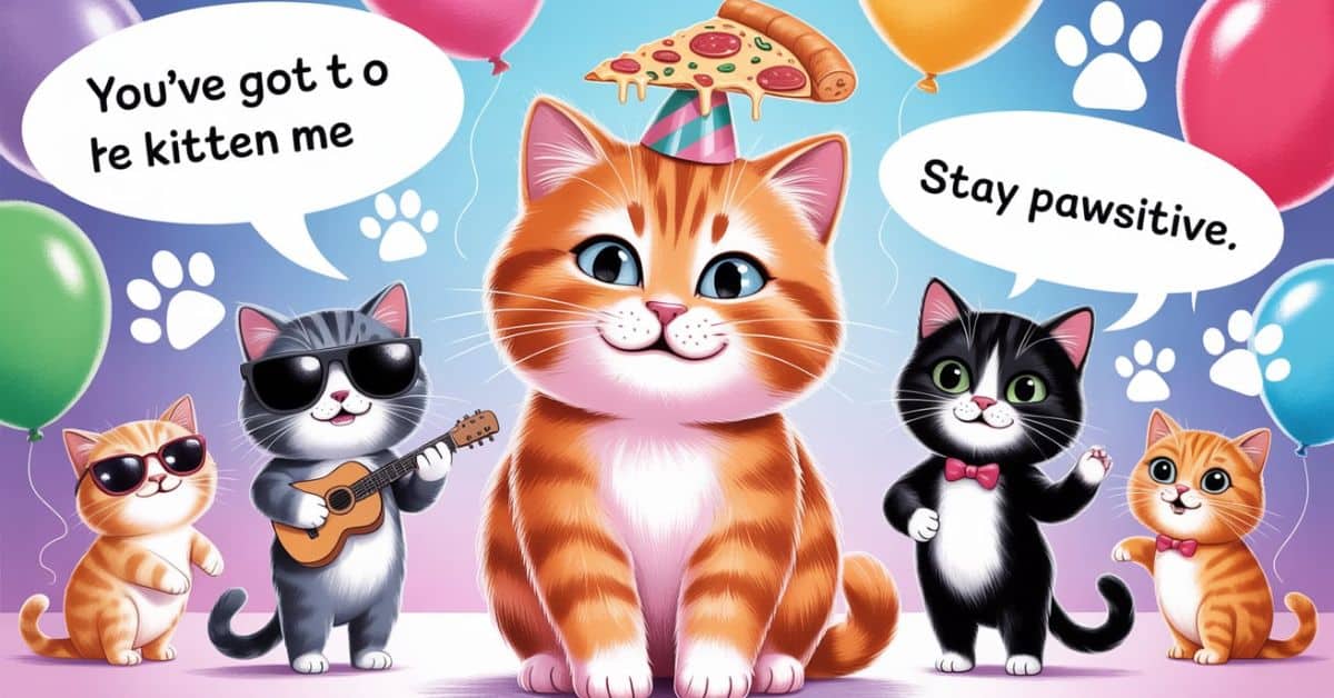 130 Cat Words Puns - Punfect