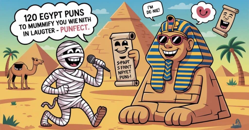 120 Egypt Puns to Mummify You with Laughter - Punfect