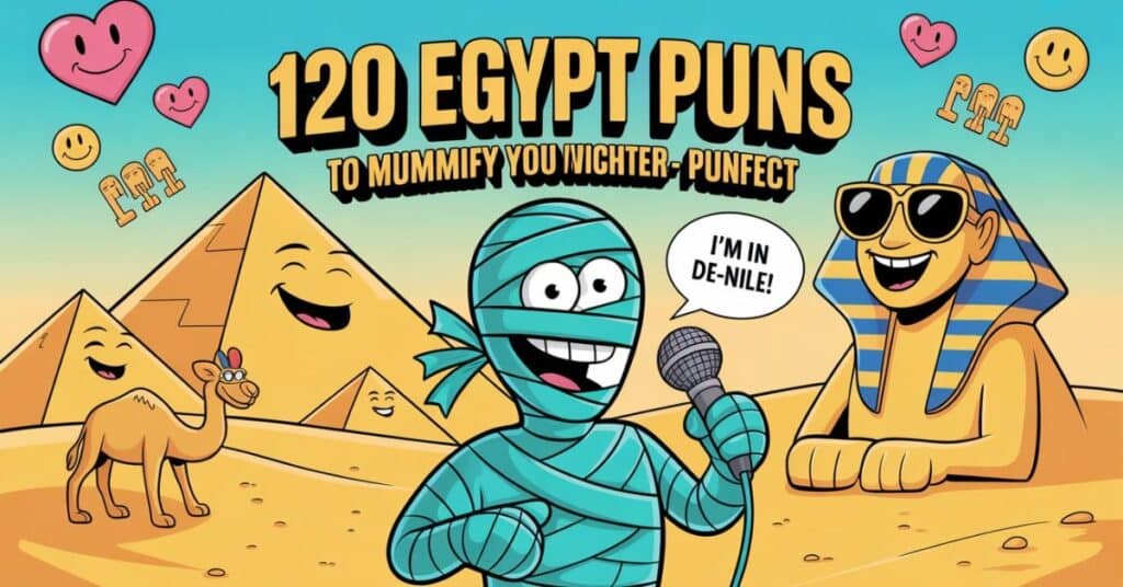 120 Egypt Puns to Mummify You with Laughter - Punfect