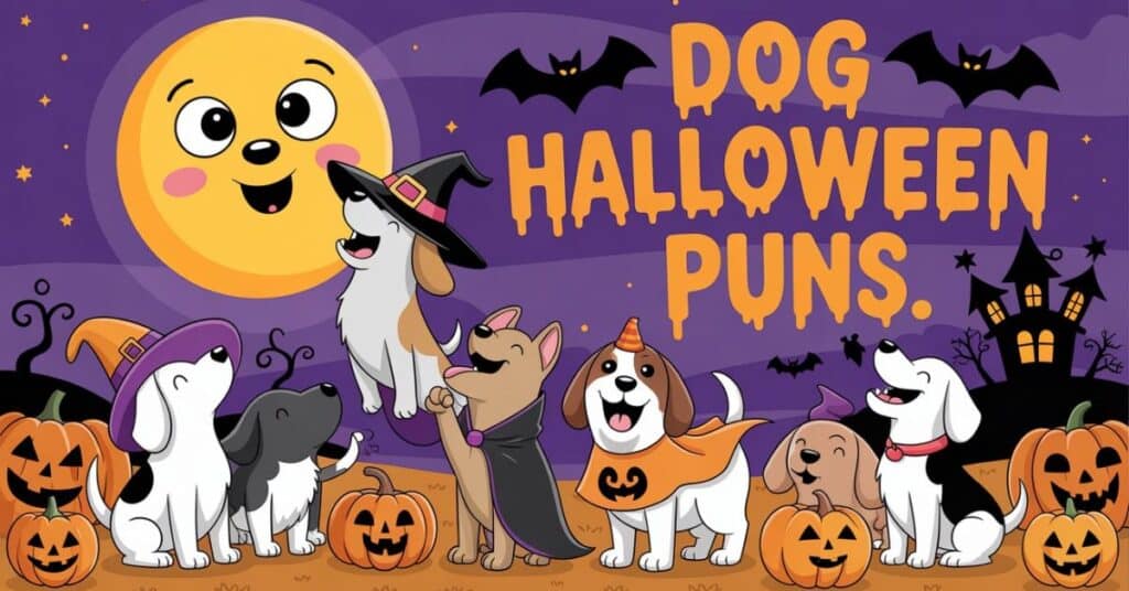 111 Dog Halloween Puns | Funny Halloween Puns to Make You Howl - Punfect