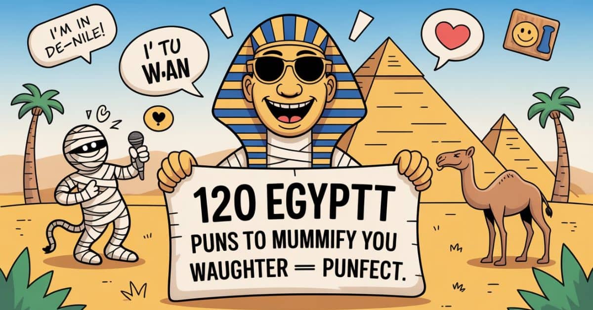 120 Egypt Puns to Mummify You with Laughter – Punfect