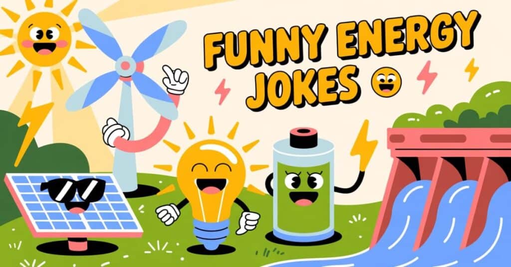 200+ Funny Energy Jokes to Spark Laughter and Brighten Your Day - Punfect