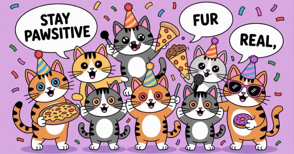 130 Cat Words Puns - Punfect