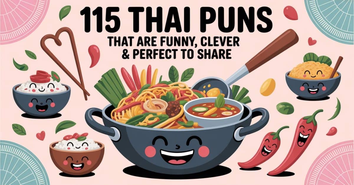 115 Thai Puns That Are Funny, Clever & Perfect to Share - Punfect
