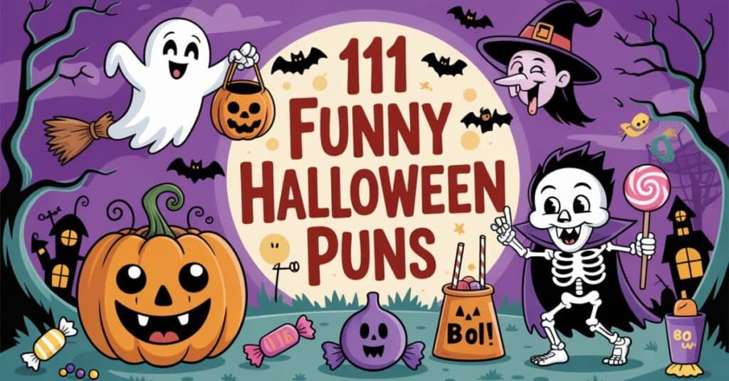 111 Funny Halloween Puns To Make You Shriek With Laughter - Punfect