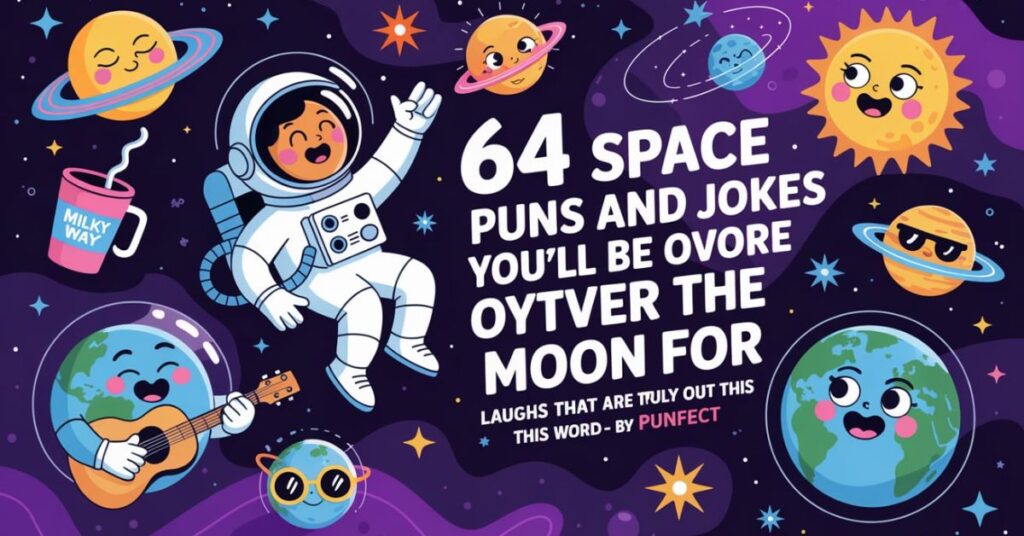 64 Space Puns and Jokes You’ll Be Over the Moon For - Punfect