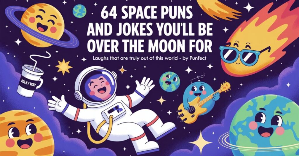 64 Space Puns and Jokes You’ll Be Over the Moon For - Punfect