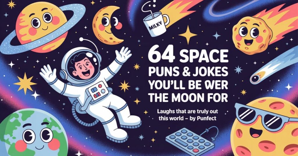 64 Space Puns and Jokes You’ll Be Over the Moon For - Punfect